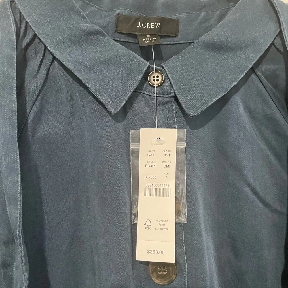J. Crew Drapey belted jumpsuit, size M - Picture 9 of 9